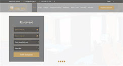 Desktop Screenshot of hotelarte.cz